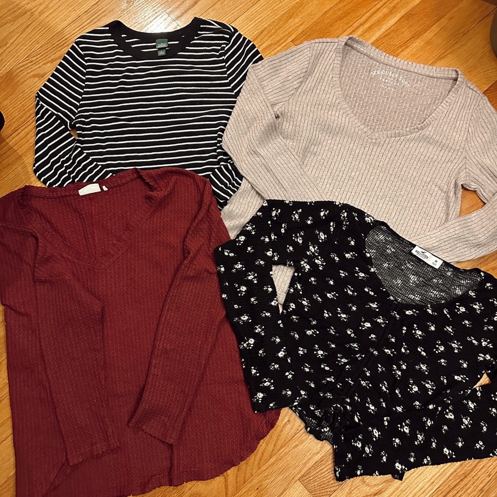 Assorted Long Sleeve Tops Bundle!